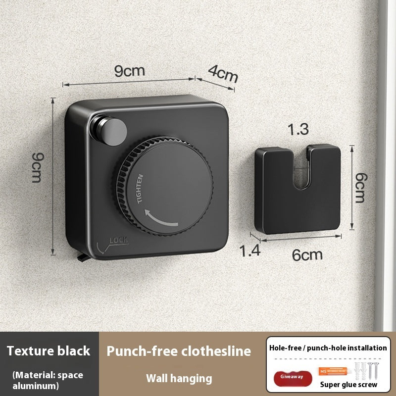 Rust-proof anti-sagging laundry line for indoor and outdoor clothes drying – product photo, view 2