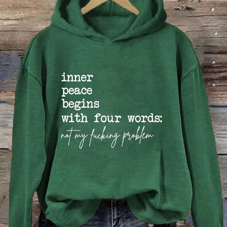 Inner Peace Begins With Four Words Unbranded