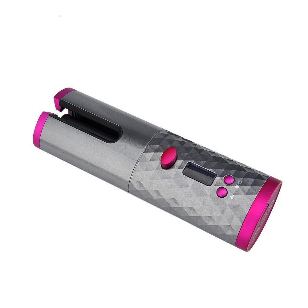Curling Iron USB Wireless Multifunctional Charging Curler Unbranded