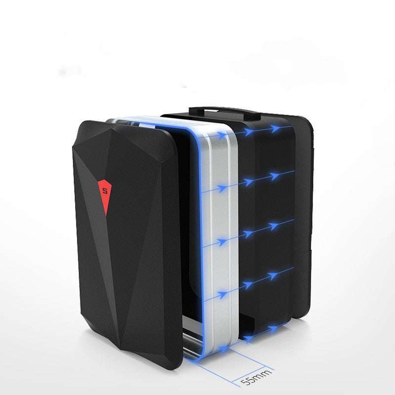 Men's hard shell alloy frame backpack – product photo 3 of 10