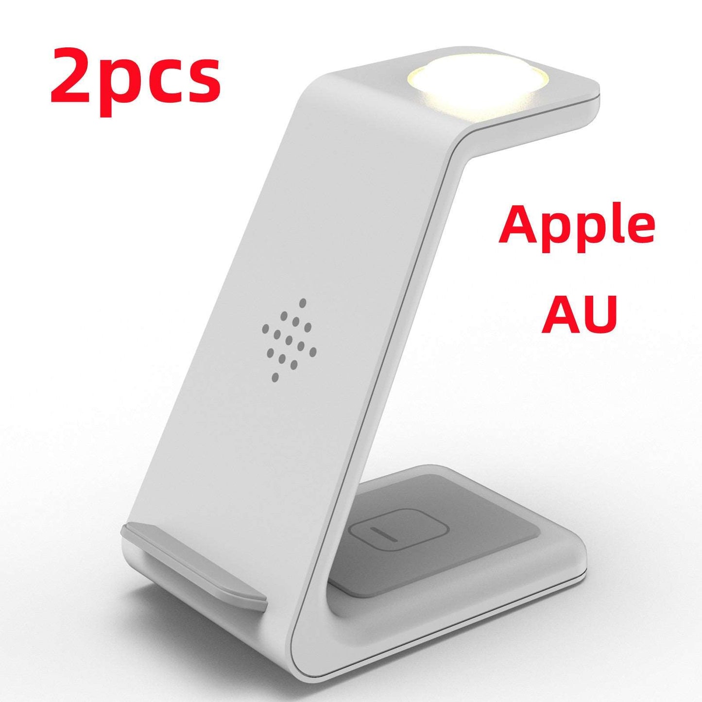 3 In 1 Fast Charging Station Wireless Charger Stand Wireless Quick Charge Dock For Phone Holder Unbranded