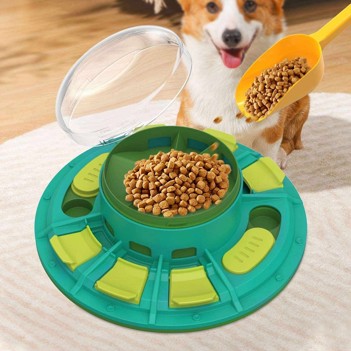 Interactive dog puzzle toy and slow feeder – product photo 2 of 11