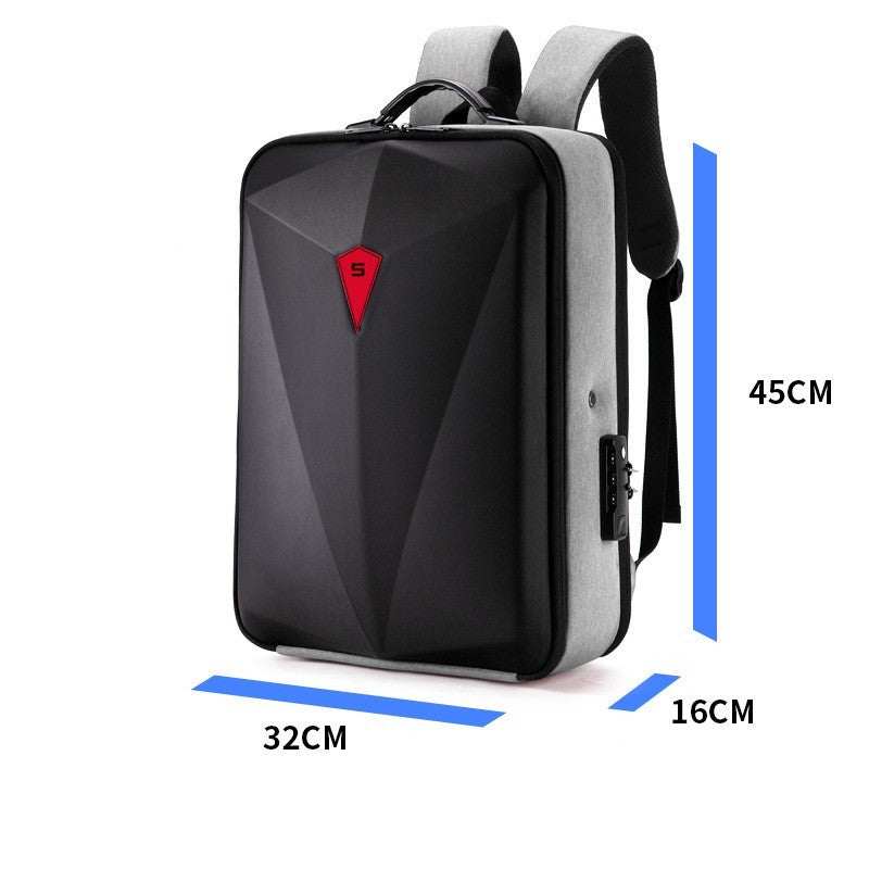 Men's hard shell alloy frame backpack – product photo 4 of 10