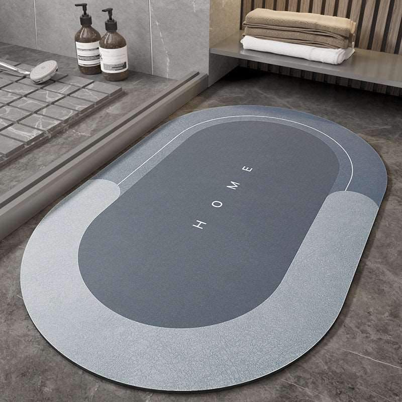 Cushion Cushion Bathroom Sliding Door Floor Bathroom Foot Mat Unbranded
