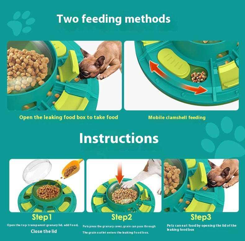 Interactive dog puzzle toy and slow feeder – product photo 6 of 11