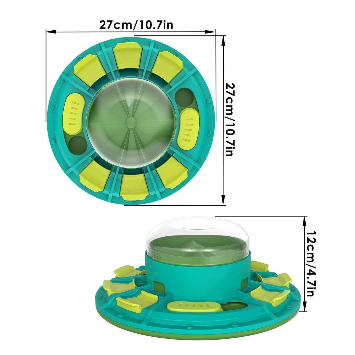 Interactive dog puzzle toy and slow feeder – product photo 10 of 11