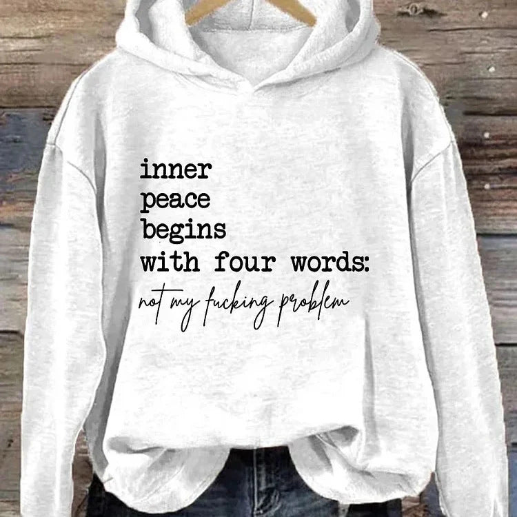 Inner Peace Begins With Four Words Unbranded