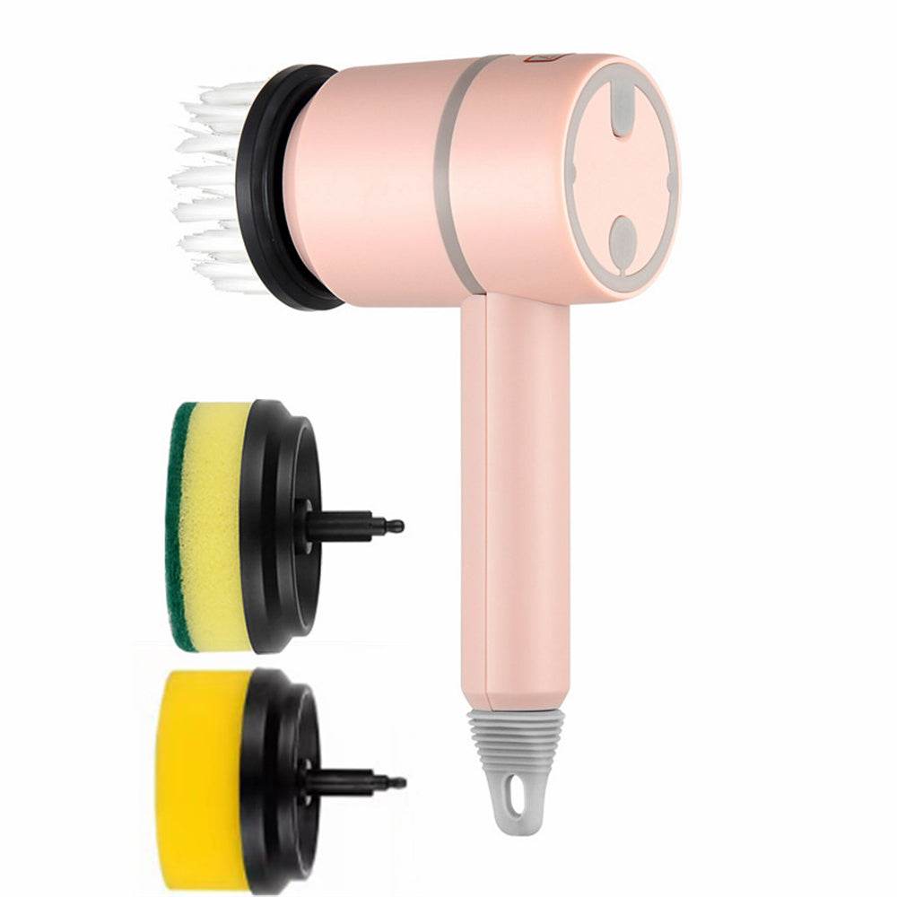 Electric Cleaning Brush Dishwashing Brush Automatic Wireless USB Rechargeable Professional Kitchen Bathtub Tile Cleaning Brushes Unbranded