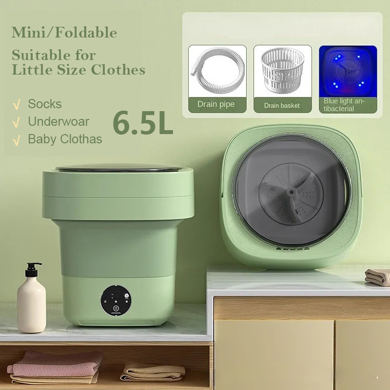 Mini foldable portable washing machine – main product photo