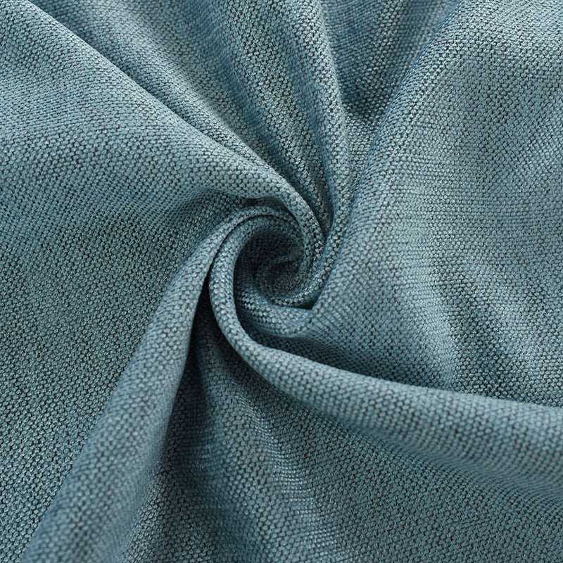 Factory direct stitching simple solid chenille curtain high shading curtain finished living room bedroom curtains Unbranded
