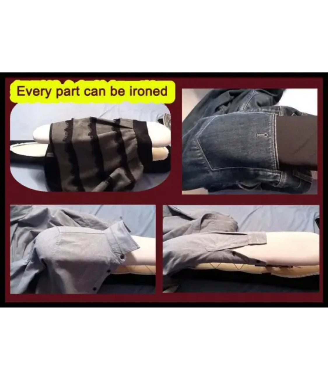 Space-Saving Tabletop Ironing Board - Compact & Foldable