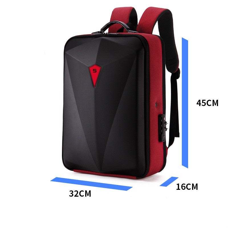 Men's hard shell alloy frame backpack – product photo 5 of 10