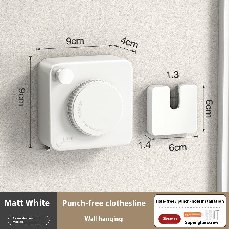 Rust-proof anti-sagging laundry line for indoor and outdoor clothes drying – product photo, view 8