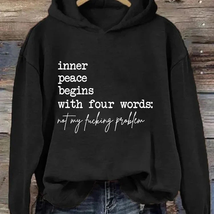 Inner Peace Begins With Four Words Unbranded