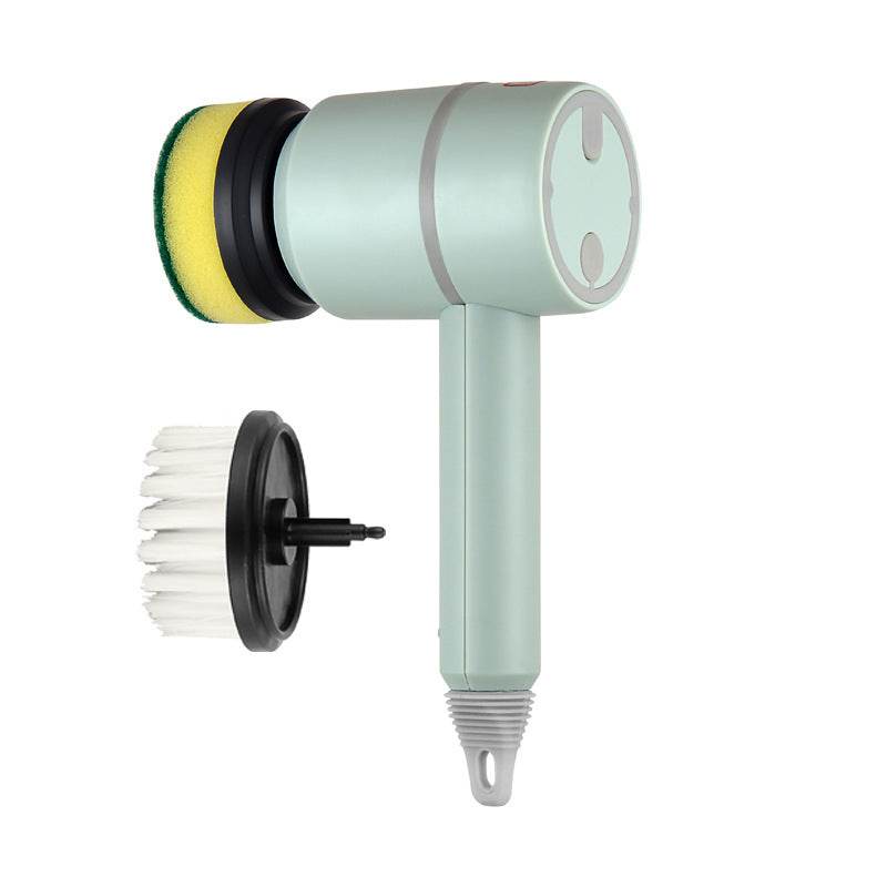 Electric Cleaning Brush Dishwashing Brush Automatic Wireless USB Rechargeable Professional Kitchen Bathtub Tile Cleaning Brushes Unbranded
