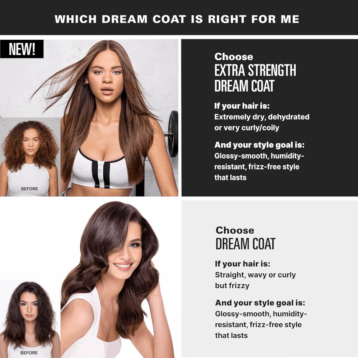 Color Wow Dream Coat Supernatural and Extra Strength 200ml bottles, view 10