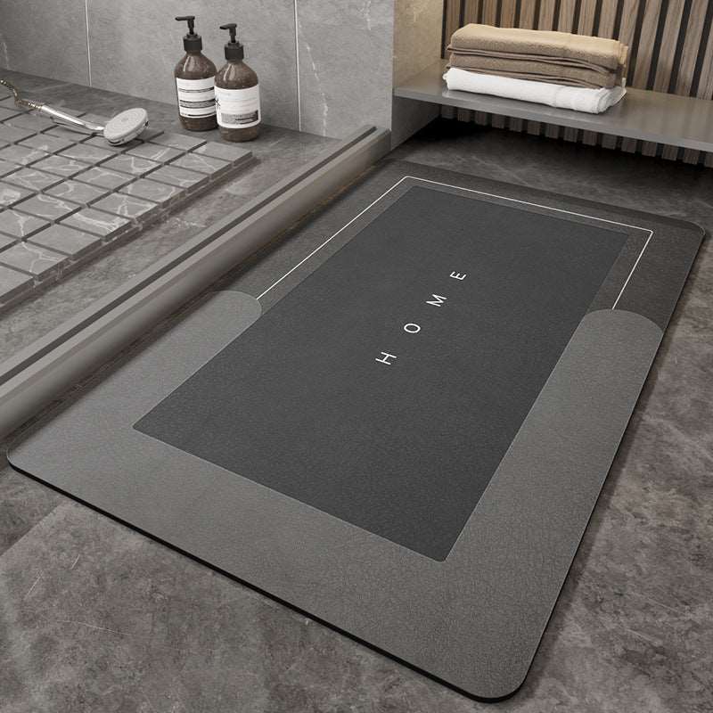 Cushion Cushion Bathroom Sliding Door Floor Bathroom Foot Mat Unbranded