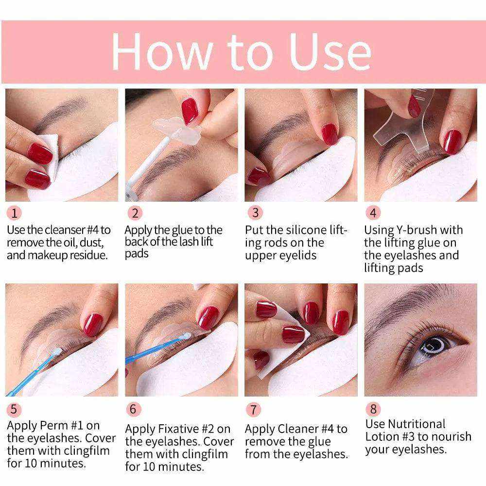 ICONSIGN Lash Lift Kit eyelash perming and curling kit with lotions for long-lasting lash lift