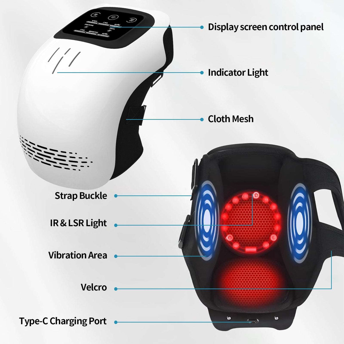 Intelligent Knee Massager Electric Knee Physiotherapy Kaps B International