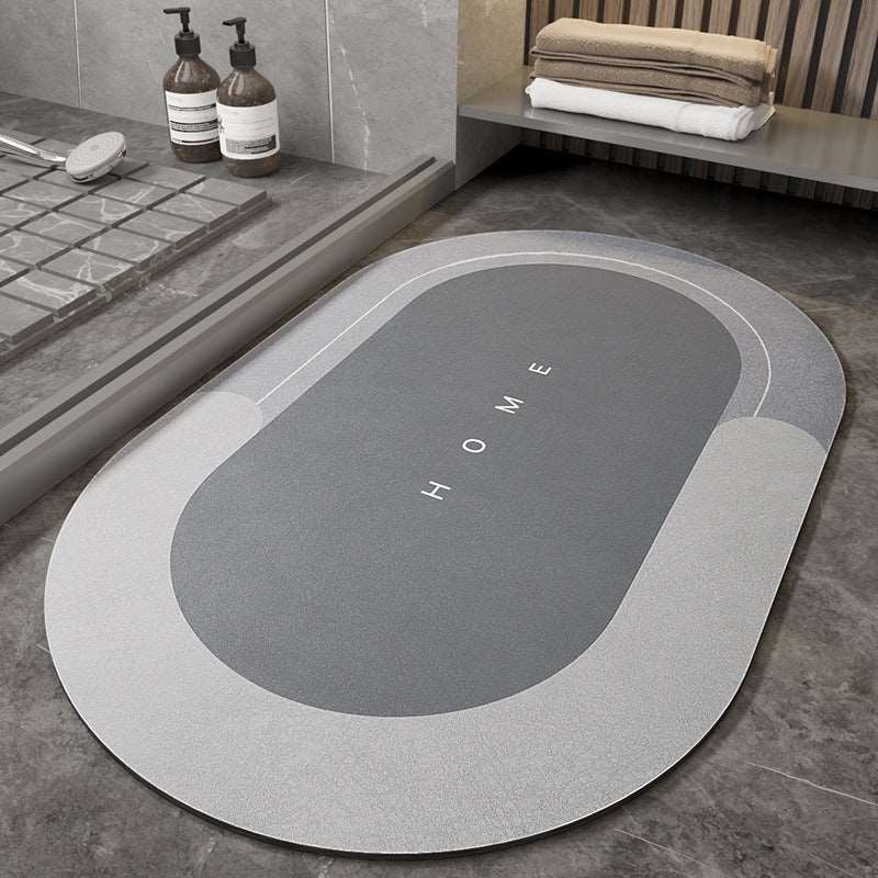 Cushion Cushion Bathroom Sliding Door Floor Bathroom Foot Mat Unbranded