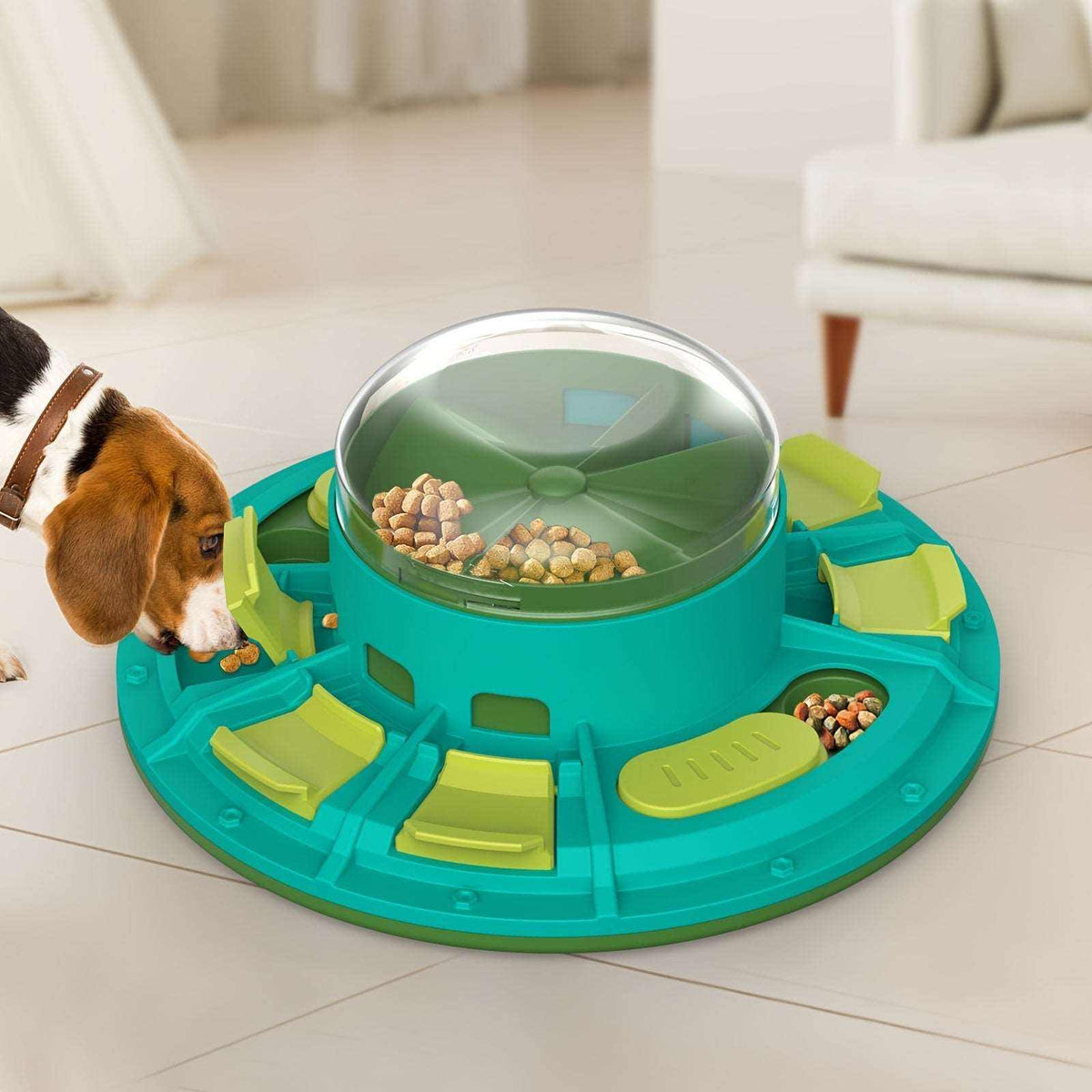 Interactive dog puzzle toy and slow feeder – product photo 3 of 11