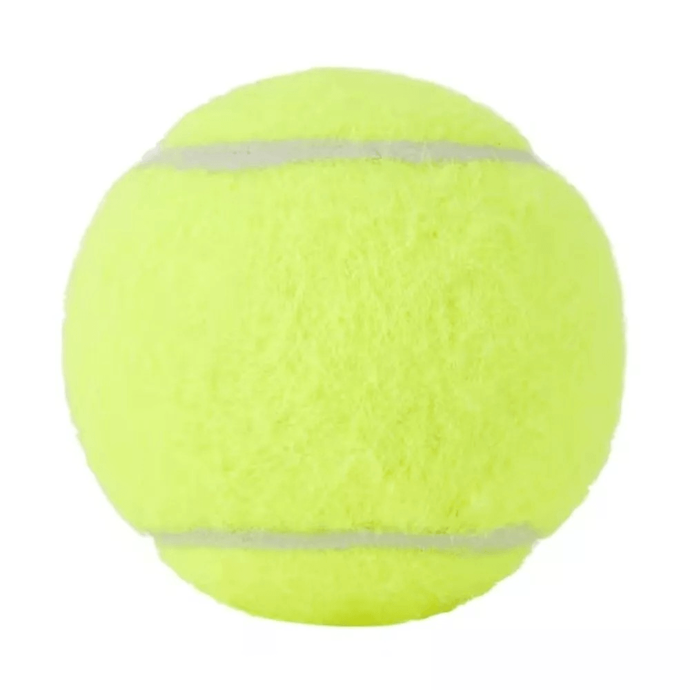 Tennis Balls for Training and Practice, Pack of 15, Green with Mesh Carry Bag.