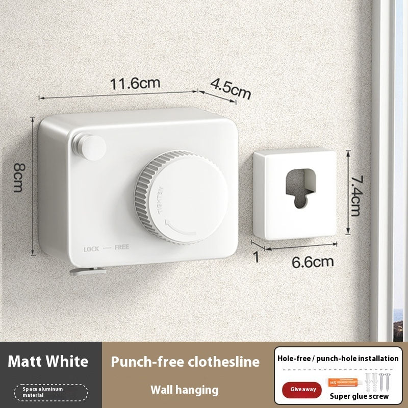 Rust-proof anti-sagging laundry line for indoor and outdoor clothes drying – product photo, view 4