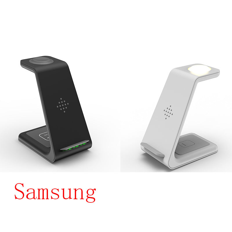 3 In 1 Fast Charging Station Wireless Charger Stand Wireless Quick Charge Dock For Phone Holder Unbranded
