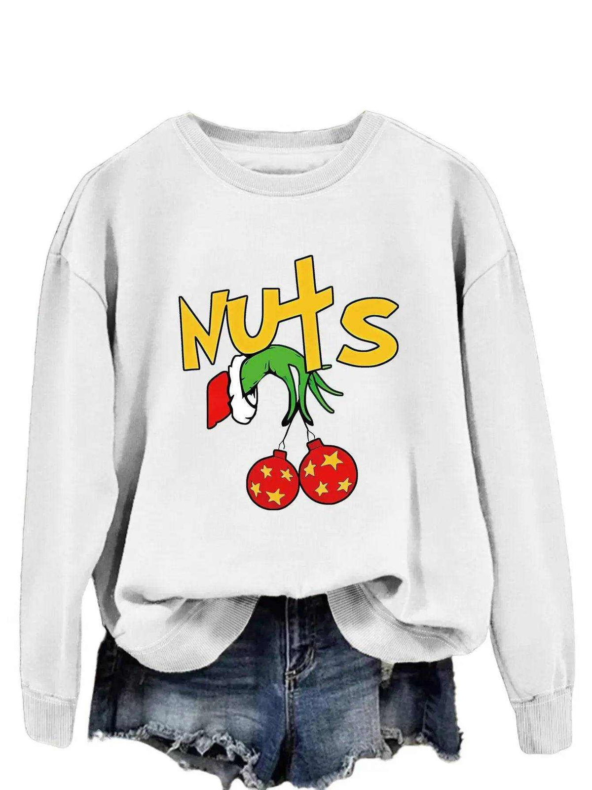 Printed long sleeve pullover hoodie in various colors made of cotton for comfort and style