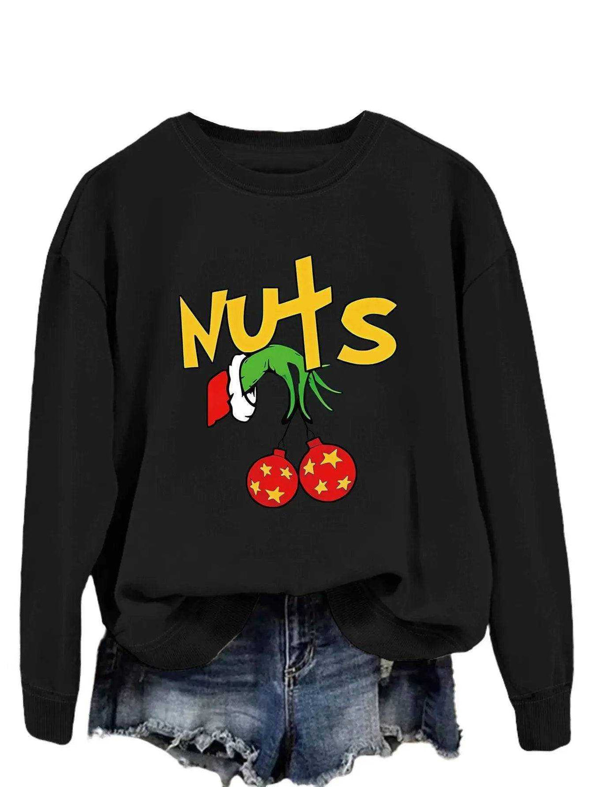 Printed long sleeve pullover hoodie in multiple colors made of cotton with stylish print designs