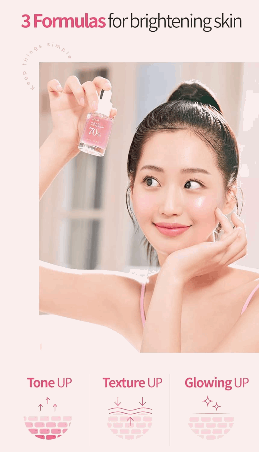 Anua Peach 70% Niacin Serum 30 ml Anua