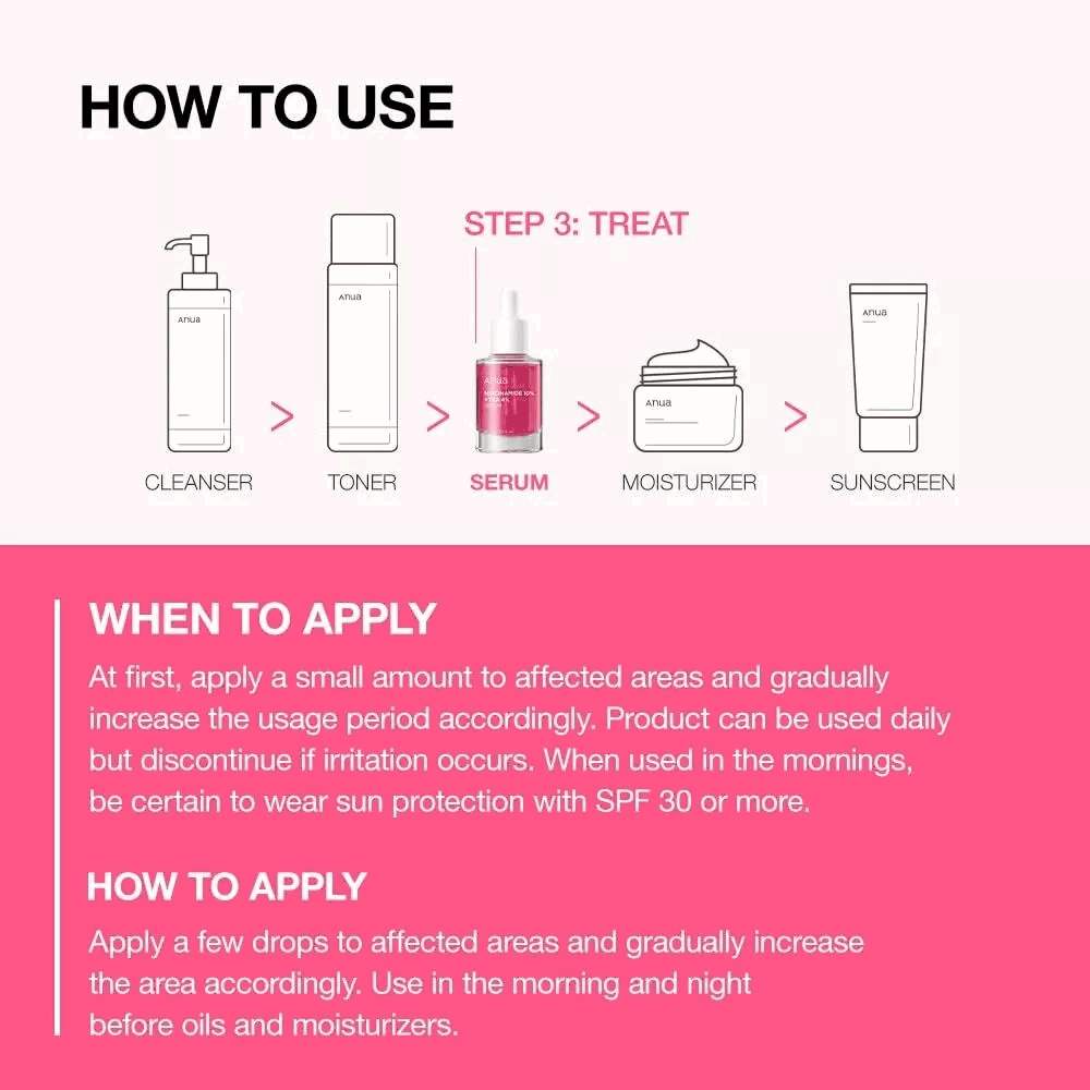 ANUA Niacinamide 10% + TXA 4% Dark Spot Removing Serum 30ml ANUA