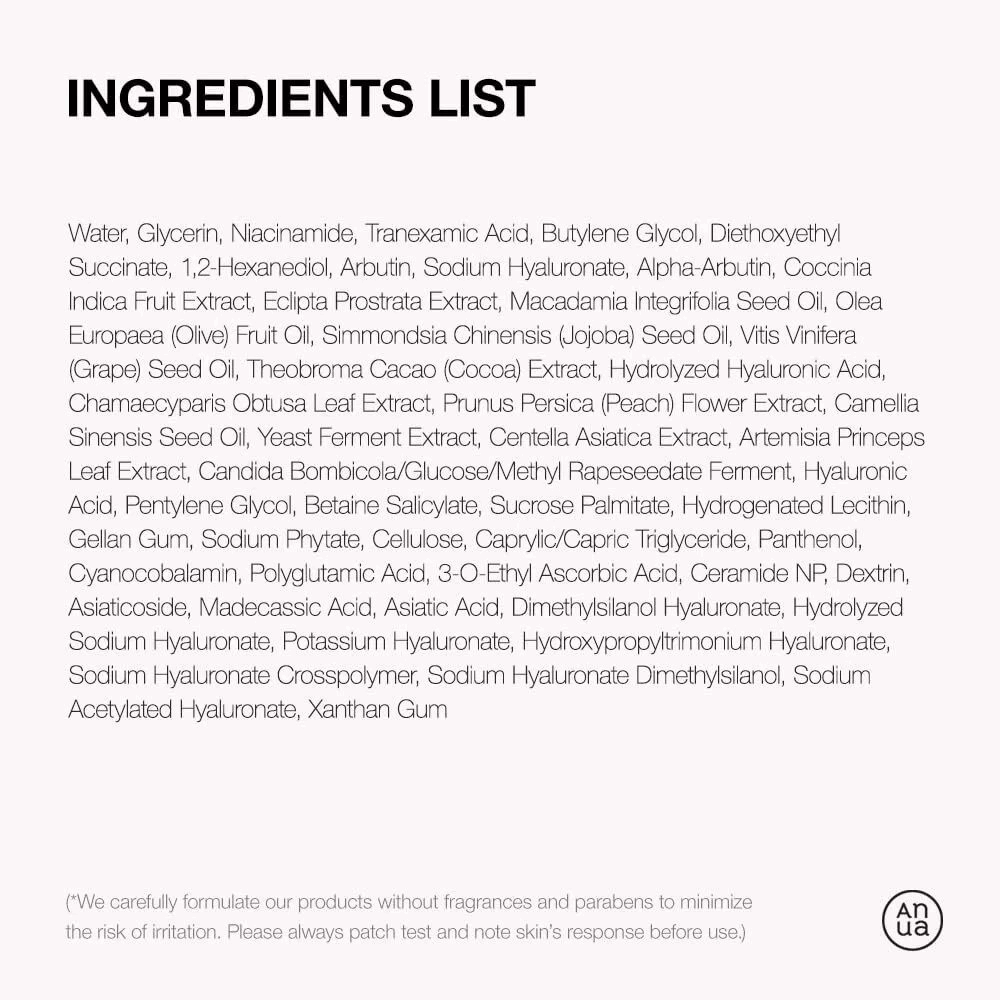 ANUA Niacinamide 10% + TXA 4% Dark Spot Removing Serum 30ml ANUA