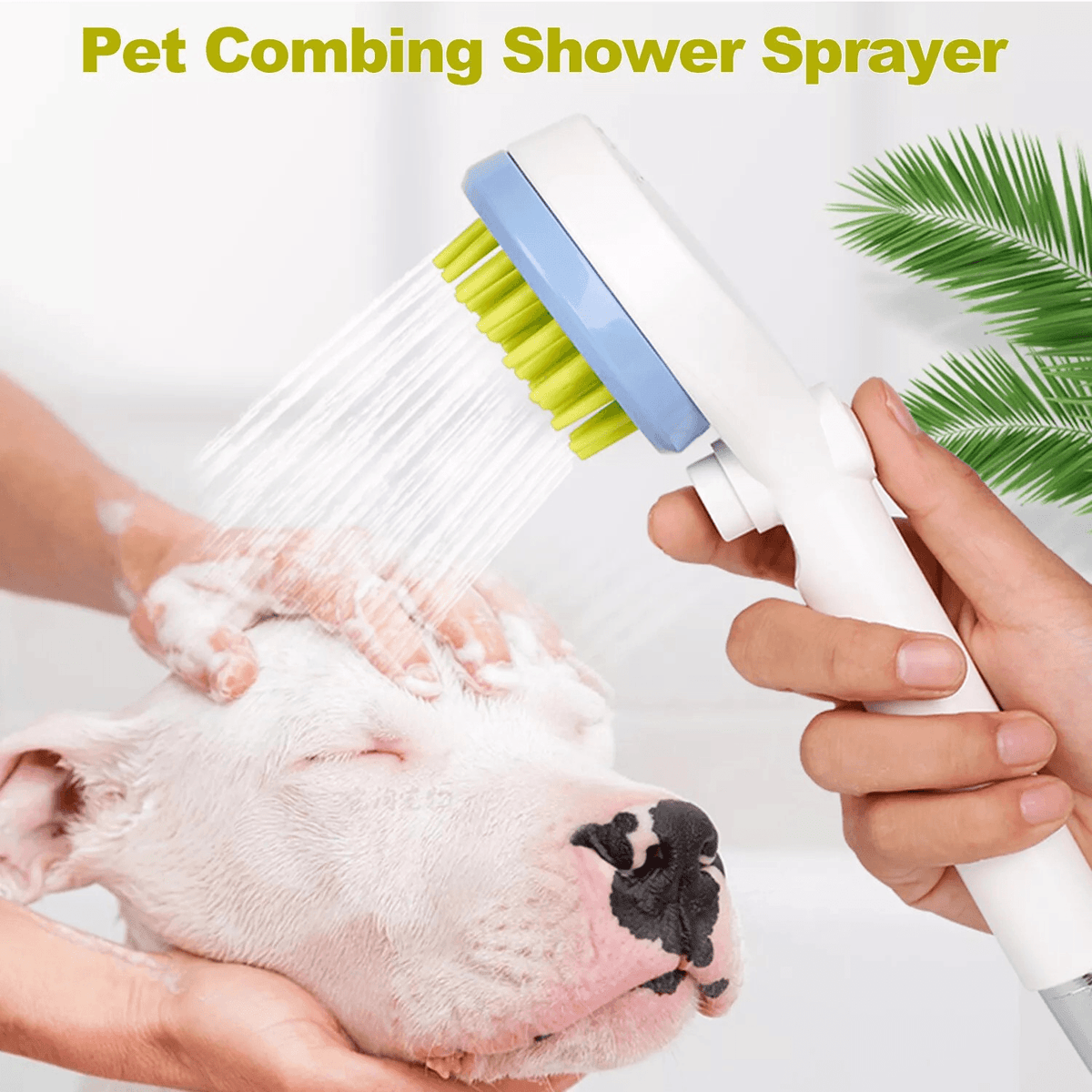 Pet Shower Attachment for Easy Dog Bathing