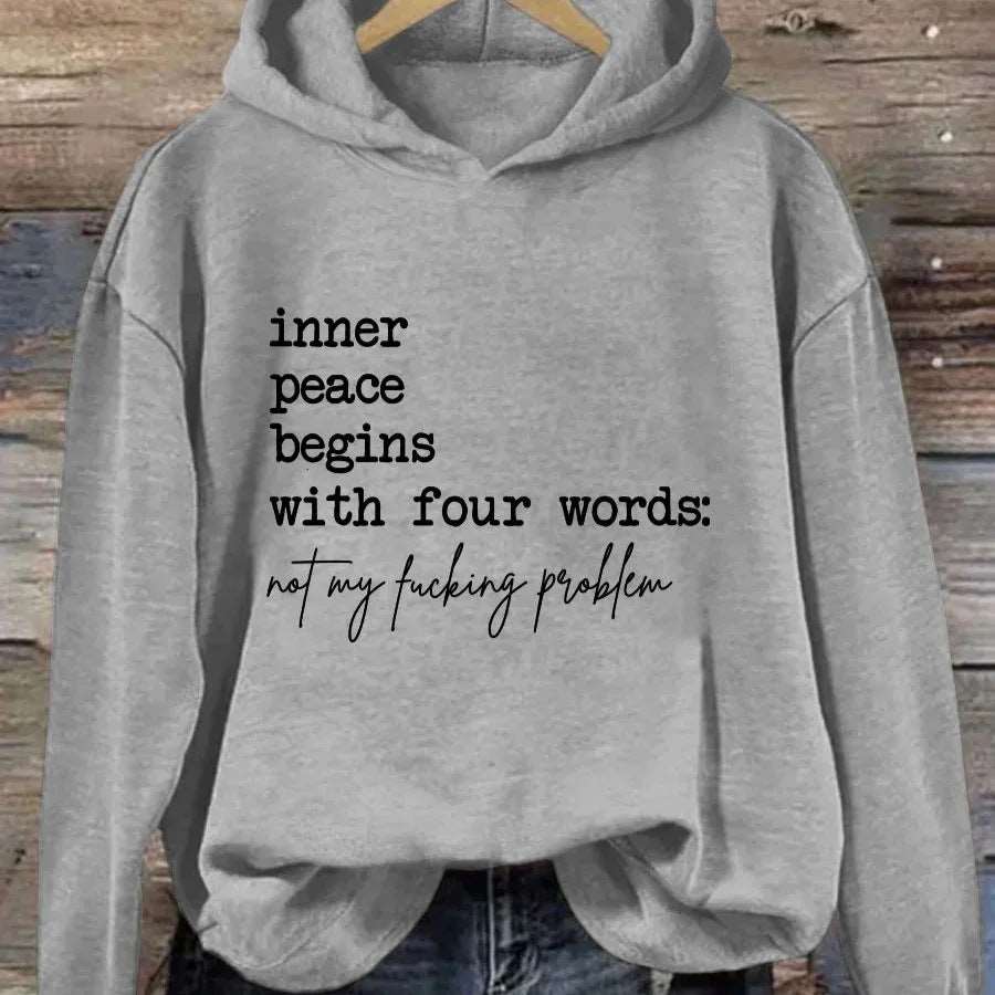Inner Peace Begins With Four Words Unbranded