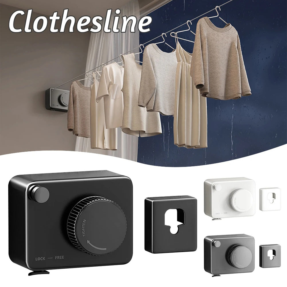 Rust-proof anti-sagging laundry line for indoor and outdoor clothes drying – main product photo