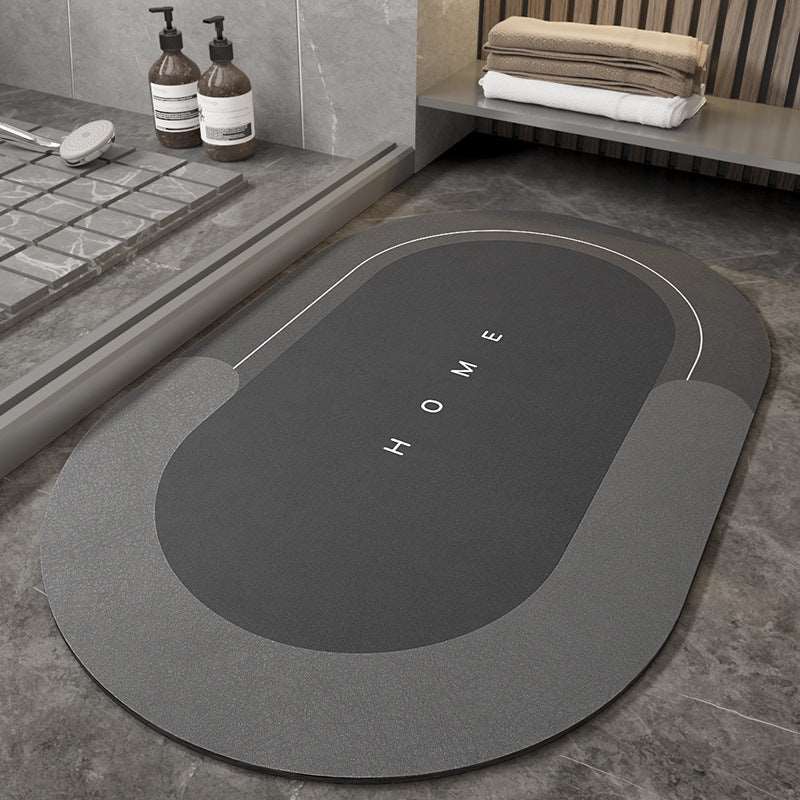 Cushion Cushion Bathroom Sliding Door Floor Bathroom Foot Mat Unbranded