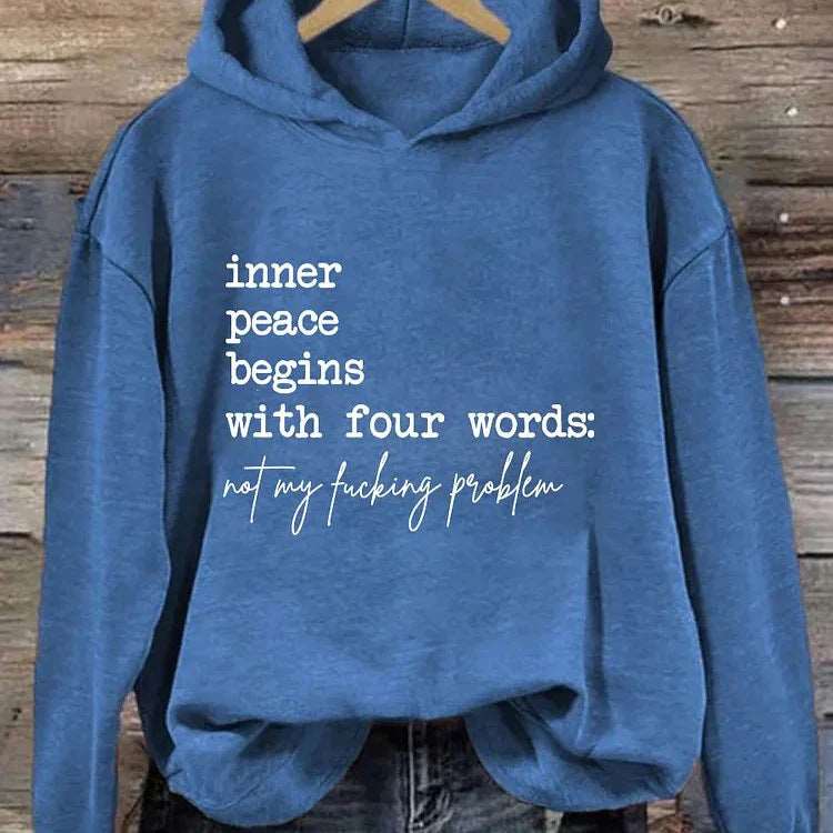 Inner Peace Begins With Four Words Unbranded