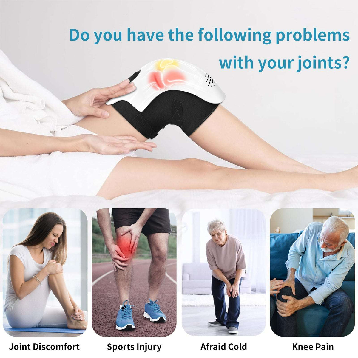 Intelligent Knee Massager Electric Knee Physiotherapy Kaps B International