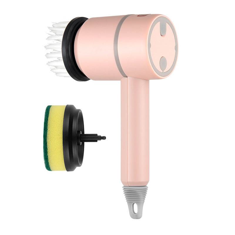 Electric Cleaning Brush Dishwashing Brush Automatic Wireless USB Rechargeable Professional Kitchen Bathtub Tile Cleaning Brushes Unbranded