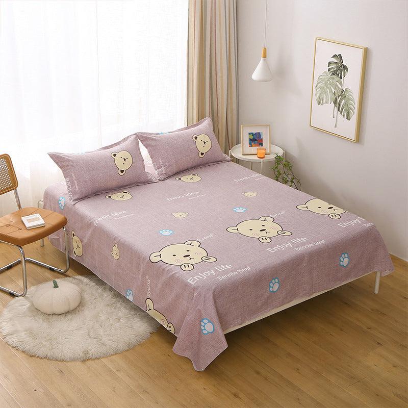 Kids cartoon bed sheet, single or double – product photo, view 9