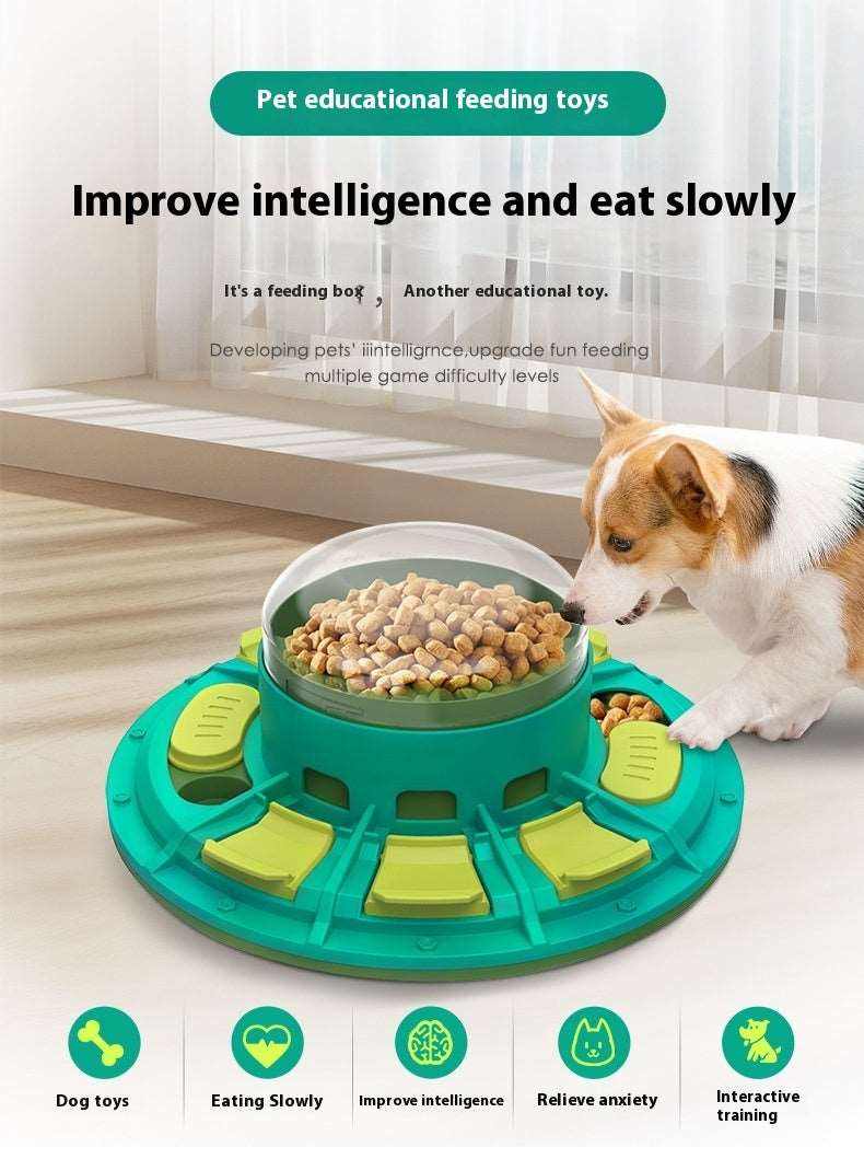Interactive dog puzzle toy and slow feeder – product photo 9 of 11