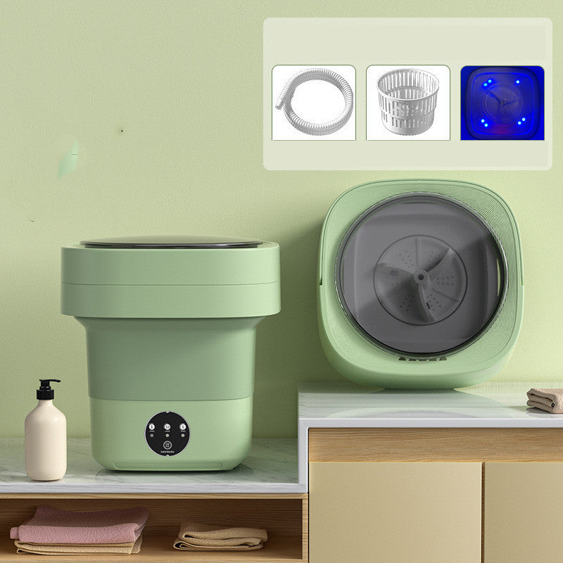 Mini foldable portable washing machine – product photo, view 6