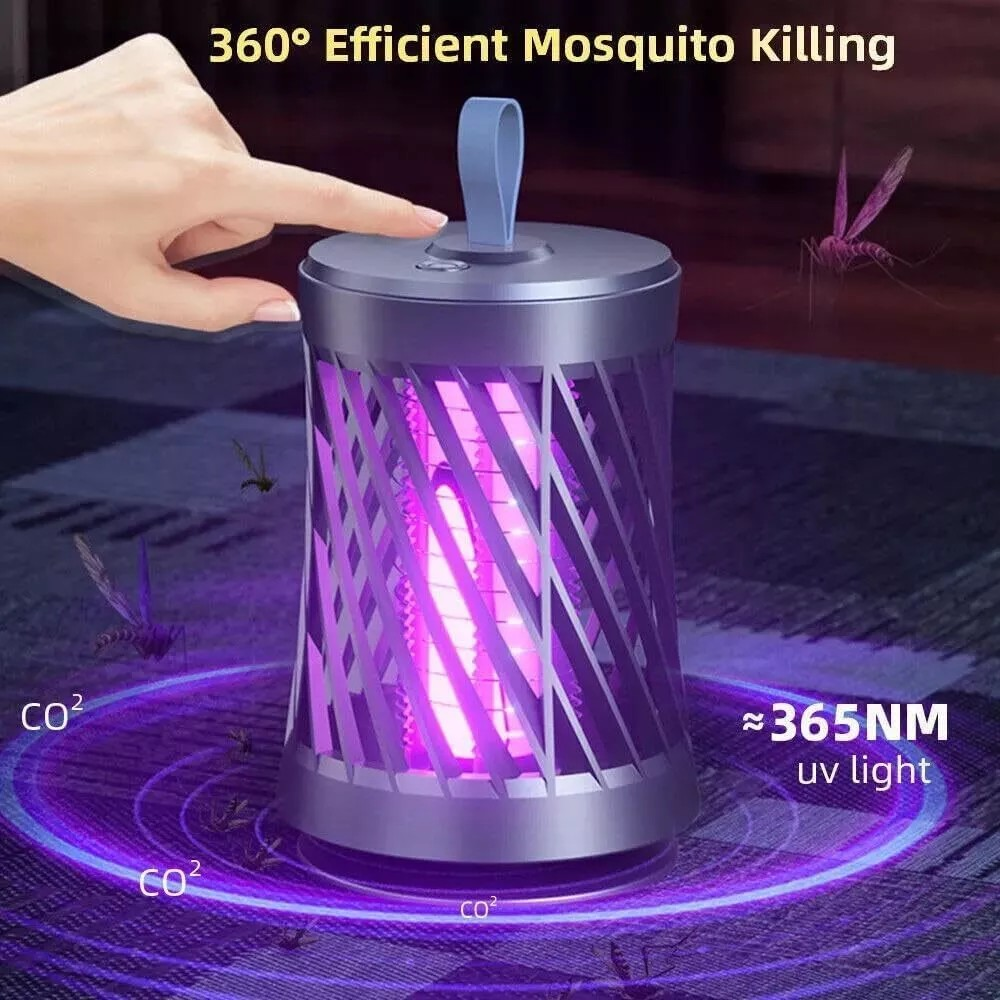 Bug Zapper Mosquito Killer Lamp Insect Catcher Fly Trap LED UV Mozzie Electric Indoor Outdoor