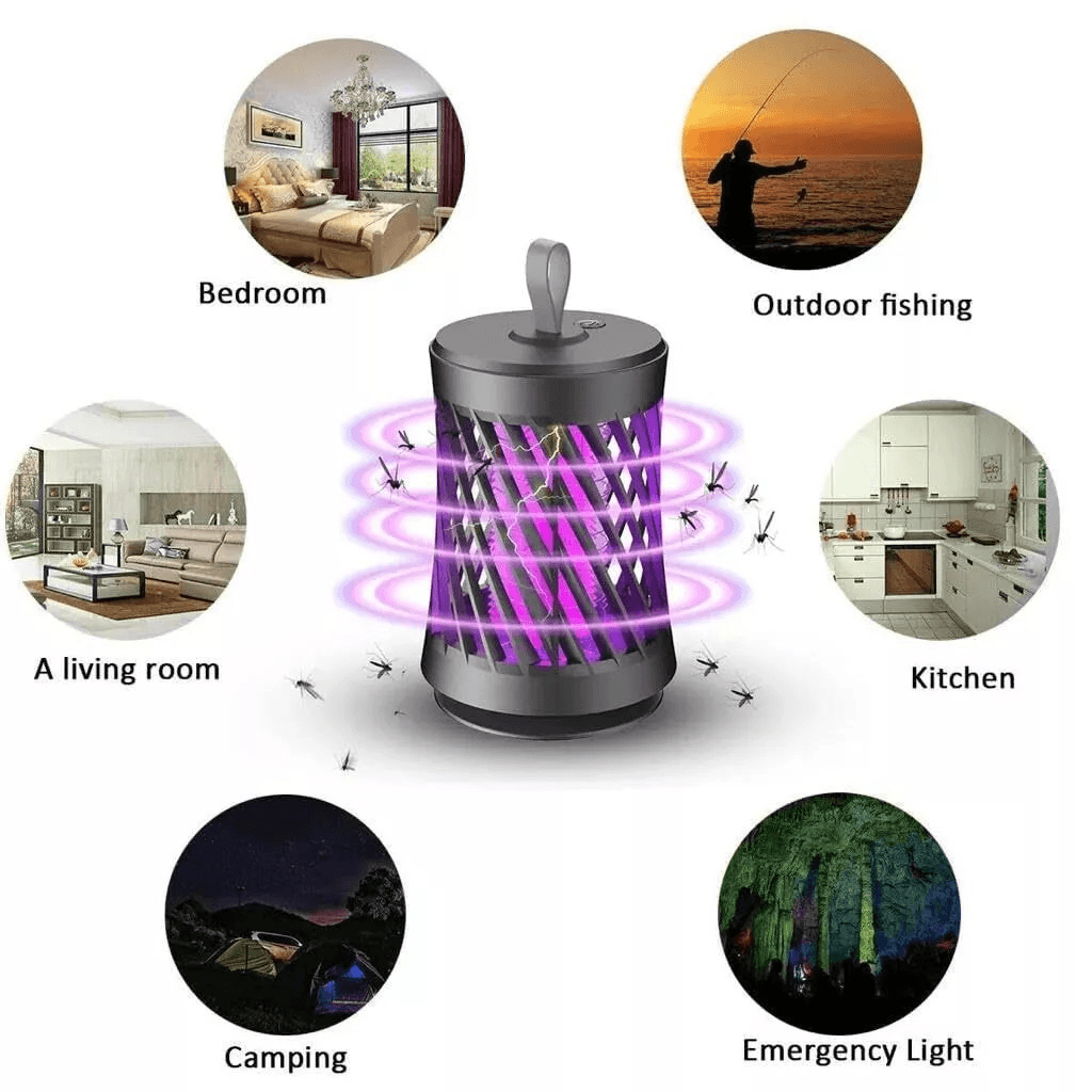 Bug Zapper Mosquito Killer Fly Trap LED UV Indoor Outdoor