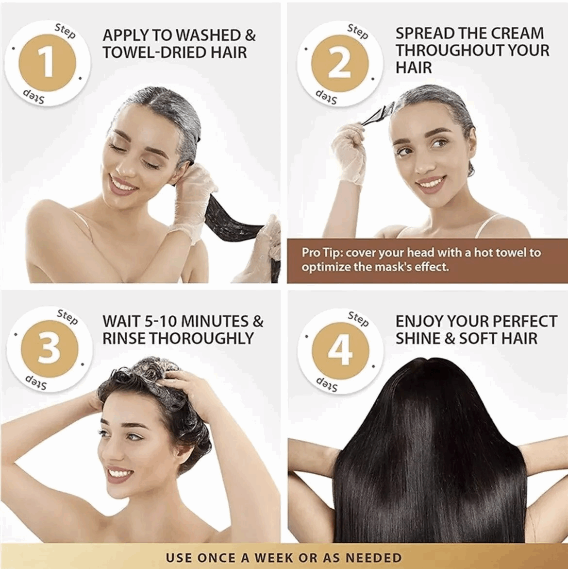 Hair Mask Karseell Conditioner Coconut Oil Collagen Repair Damage 500ml Karseell