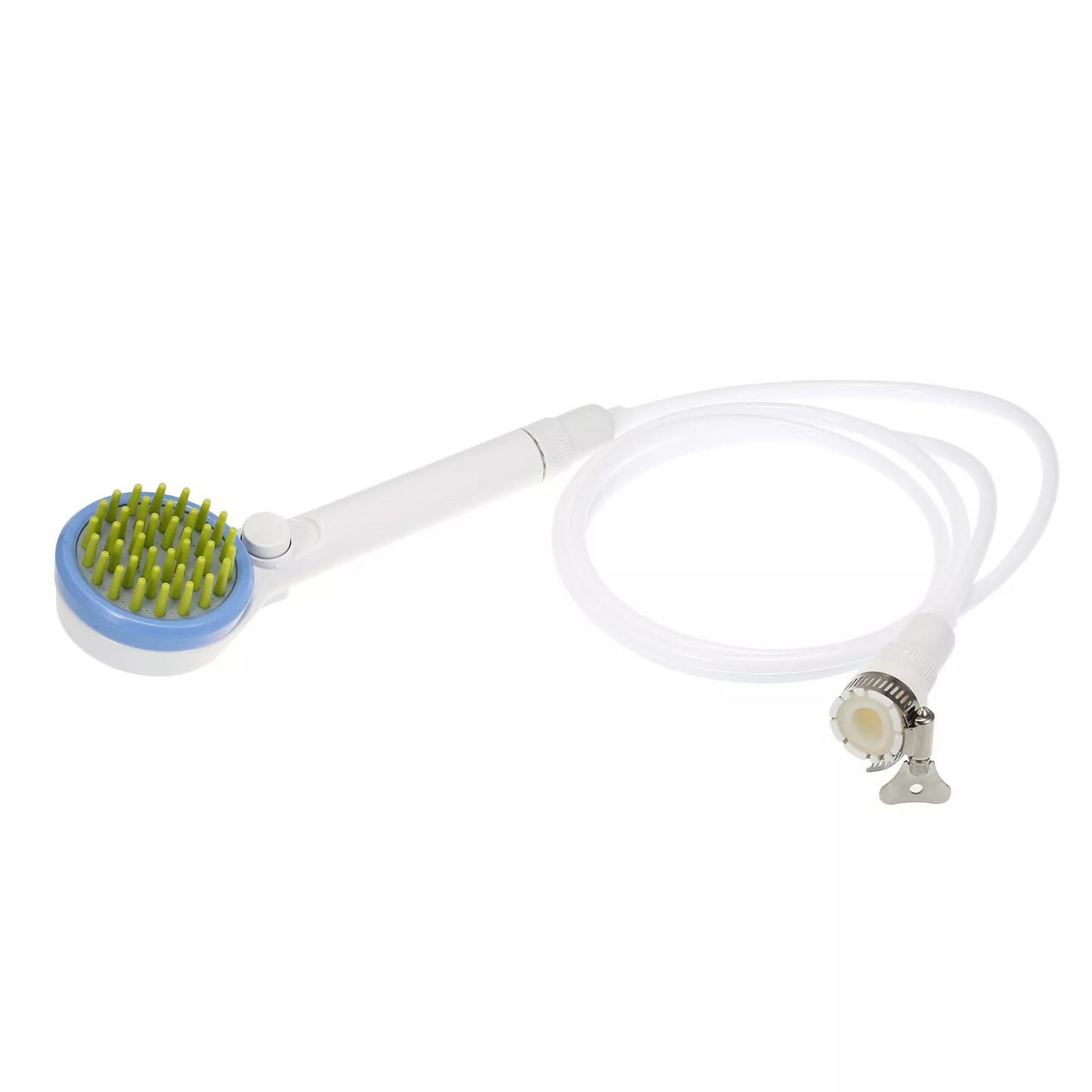 Pet Shower Attachment Dog Bathing Sprayer &Bath Brush Hand Grooming Washing Hose