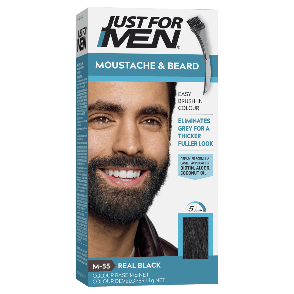 JUST FOR MEN Color Gel Mustache & Beard M-25, M-35, M-45, M-55 JUST FOR MEN