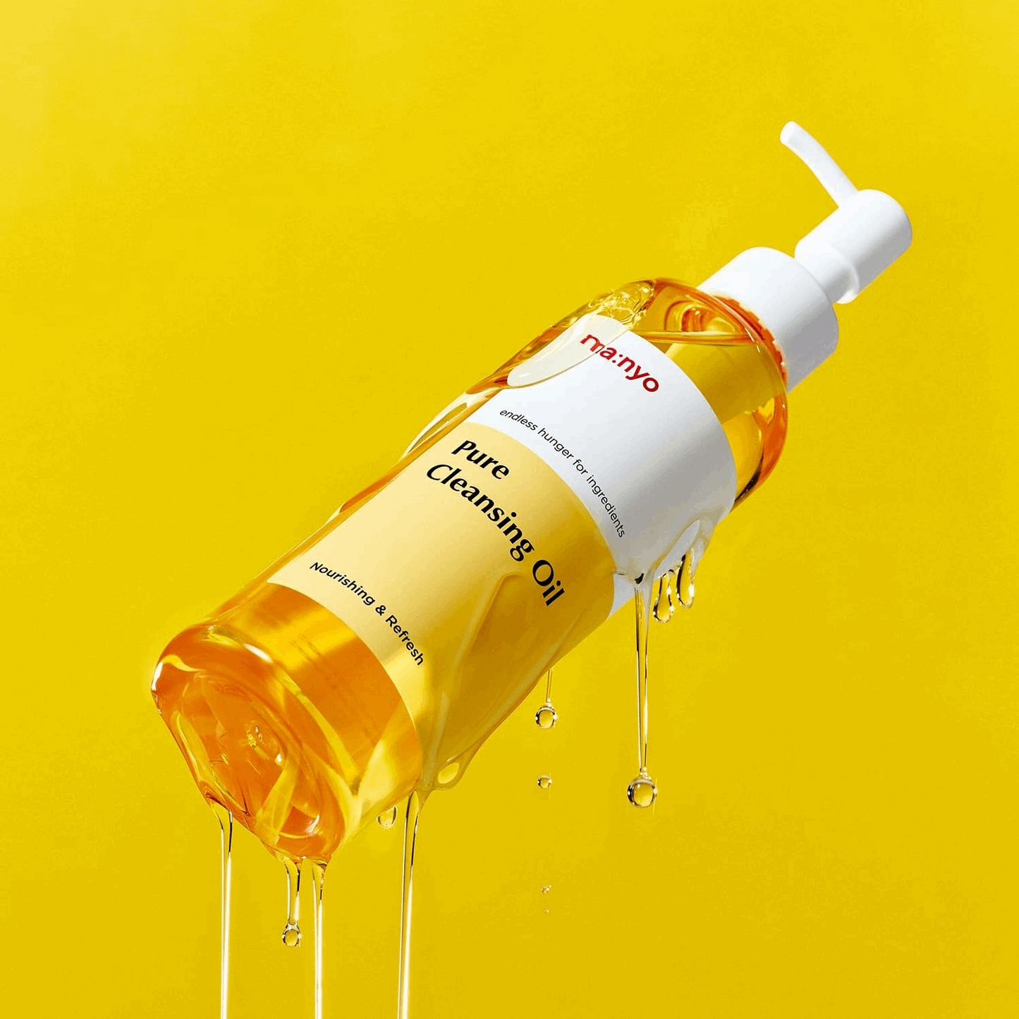 MA:NYO Pure Cleansing Oil Korean Facial Oil Cleanser, Blackhead Melting, Daily Makeup Removal with Argan Oil | Korean Skin care 6.7 fl oz MA:NYO