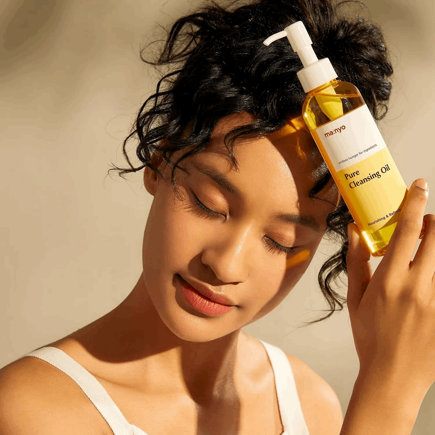 MA:NYO Pure Cleansing Oil Korean Facial Oil Cleanser, Blackhead Melting, Daily Makeup Removal with Argan Oil | Korean Skin care 6.7 fl oz MA:NYO